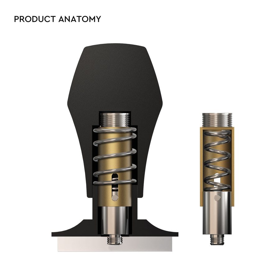 Normcore Spring-Loaded Tamper V4 — Accessory by Normcore